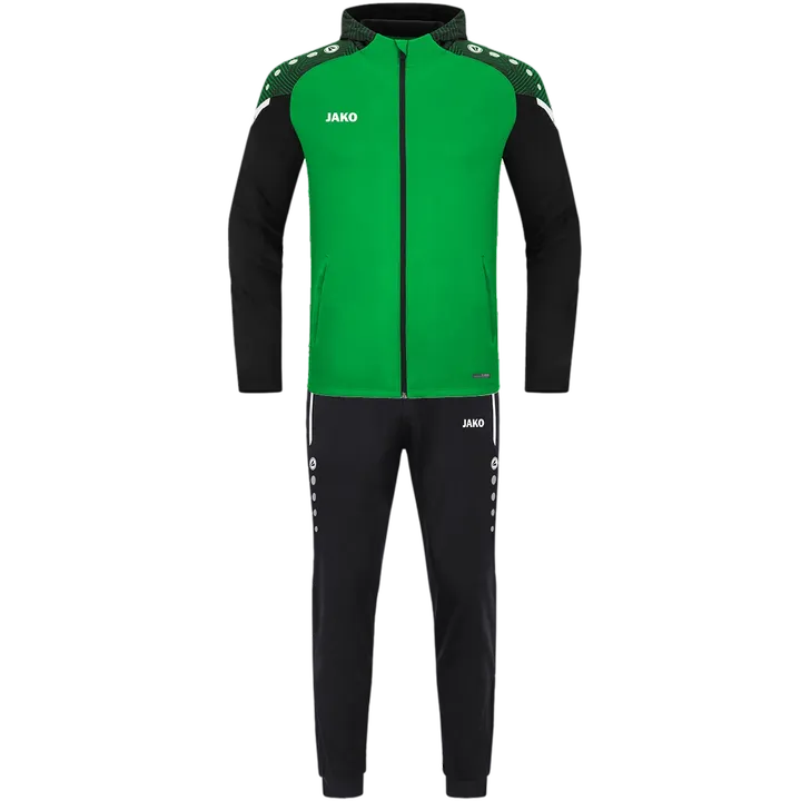 Trainingsanzug Polyester Performance mit Kapuze