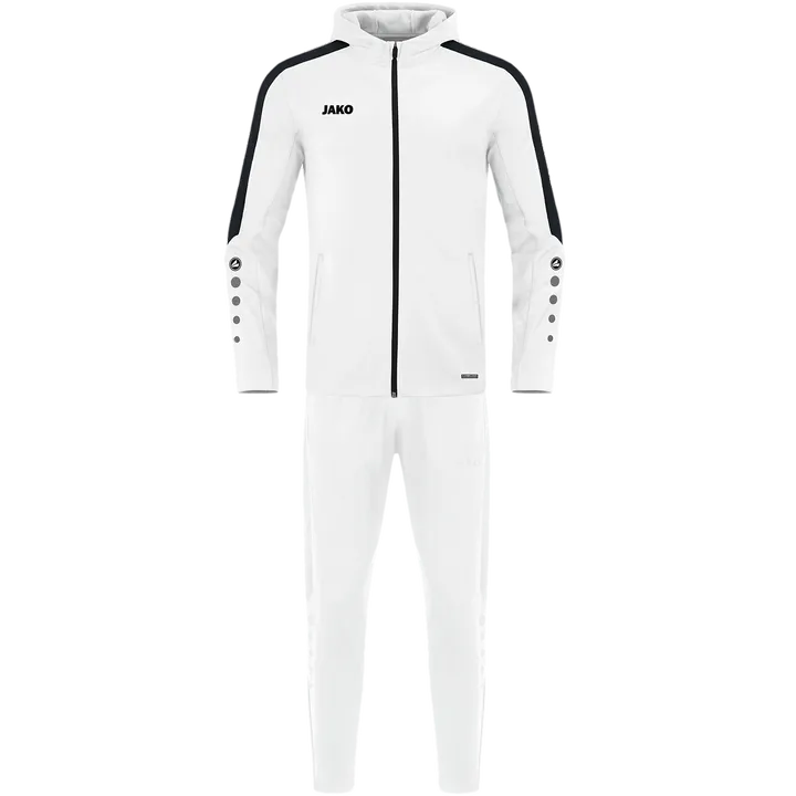 Trainingsanzug Polyester Power mit Kapuze
